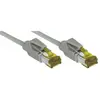 Image de Cordon Rj45 Sur Câble Cat. 7 S/ftp Lsoh Snagless Gris-15 M