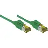 Image de Cordon Rj45 Sur Câble Catégorie 7 S/ftp Lsoh Vert - 20 M