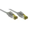 Image de Cordon Rj45 Sur Câble Cat. 7 S/ftp Lsoh Snagless Gris-25 M