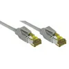 Image de Cordon Rj45 Sur Câble Cat. 7 S/ftp Lsoh Snagless Gris-30 M
