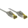 Image de Cordon Rj45 Sur Câble Cat. 7 S/ftp Lsoh Snagless Gris-03 M