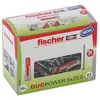 Image de Boîte de 50 chevilles bi-matière - DUOPOWER 5x25 S - Avec vis - Boite à fenêtre