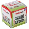 Image de Boîte de 25 chevilles bi-matière - DUOPOWER 10x50 S - Avec vis - Boite à fenêtre