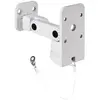 Image de Adam Hall SUWMB10W Support pour enceintes de sonorisation Inclinable, pivotant St (1 pièce, Installation murale, Inclinable, Pivotant), Pied + support mural pour enceinte, Blanc