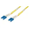 Image de EFB Elektronik Cavalier duplex LC/LC 9/125µ,7,5 mètres, ECOFIBER, LSZH (O0350.7,5) (7.50 m), Câble réseau