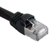 Image de Cordon Rj45 Voip Catégorie 6 S/ftp Snagless Noir - 2 M