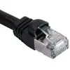 Image de Cordon Rj45 Voip Catégorie 6 S/ftp Snagless Noir - 3 M