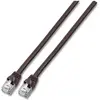 Image de EFB Elektronik Fabricant : Câble patch RJ45 S/FTP, Cat.6, PVC, douille courte, UL, 6m, noir Le UL ap (S/FTP, CAT6, 6 m), Câble réseau
