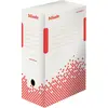 Image de Dymo, Archivage + classement, Esselte Boîte d'archives SPEEDBOX, DIN A4, blanc/rouge,(L)150mm en carton 100% recyclé, 100% (A4)