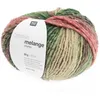 Image de Pelote de laine à tricoter CREATIVE MELANGE CHUNKY - Rico Design(...) - 050 Lilas-vert