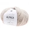 Image de Fil de laine à tricoter LUXURY ALPACA Superfine Aran - Rico Design(...) - 02 Ecru