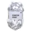 Image de Pelote à pompons CREATIVE POMPON PRINT 200 GR - Rico Design(...) - 31 Gris