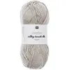 Image de Fil à tricoter Creative Silky Touch Dk Vegan - 100gr - Rico Design(...) - 008 Gris argenté