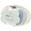 Image de Fil à tricoter Rico RICO BABY DREAM LUX TOUCH - Rico Design(...) - 13 Petrole/jaune