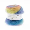 Image de Pelote ESSENTIALS SUPER KID MOHAIR LOVES SILK PRINT 50 gr - Rico Design(...) - 01 Bleu