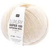Image de Pelote de laine Luxury Super 100 superfine wool dk - Rico Design(...) - 01 Blanc