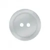 Image de Carte de 4 boutons de chemise 2 Trous en polyester 15mm - Prym(...) - Blanc