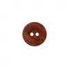 Image de Carte de 4 boutons imitation bois en polyester 2 trous 15mm - Prym(...) - Brun Fonce marron
