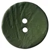 Image de Carte de 1 bouton rond imitation bois 2 trous 30mm - Prym(...) - Vert Fonce