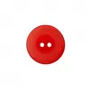Image de Carte de 4 boutons Polyester brillant 2 trous 18mm - Prym(...) - Rouge