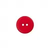 Image de Carte de 2 boutons Polyester Rond 2 trous 25mm - Prym - certifié Oeko-Tex(...) - Rouge