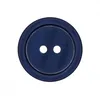 Image de Carte de 2 boutons de chemise 2 Trous en polyester 25mm - Prym(...) - Bleu Marine