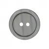 Image de Carte de 2 boutons de chemise 2 Trous en polyester 25mm - Prym(...) - Gris Moyen