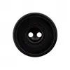 Image de Carte de 3 boutons strillés 2 trous 18mm - Prym(...) - Noir