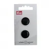 Image de Carte de 2 boutons Rond en polyester à queue 18mm - Prym(...) - Noir
