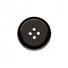Image de Carte de 4 boutons rebord 4 trous 15mm - Prym(...) - Noir