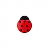 Image de Carte de 3 boutons Coccinelles à queue 18mm - Prym(...) - Rouge