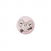 Image de Carte de 3 boutons Souris à queue 12mm - Union Knopf(...) - Rose (ROSE CLAIR)