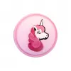 Image de Carte de 2 boutons Licorne polyester à queue 18mm - Prym(...) - Rose