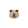 Image de Carte de 3 boutons ours à queue 15mm - Prym(...) - Beige Camel marron