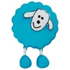 Image de Carte de 2 boutons Mouton à queue Blanc 18mm - Union Knopf(...) - Turquoise Bleu