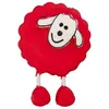 Image de Carte de 2 boutons Mouton à queue Blanc 18mm - Union Knopf(...) - Rouge