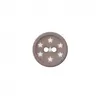 Image de Carte de 3 boutons étoiles polyester 2 trous 12mm - Prym(...) - Gris Moyen