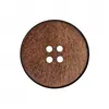 Image de Carte de 2 boutons en cuir recyclé 4 trous 23mm - Prym(...) - Marron