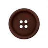 Image de Carte de 3 boutons de chemise en Corozo 4 trous 20mm - Prym(...) - Brun Fonce marron