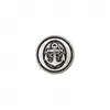 Image de Carte de 2 boutons métal à queue ancre marine 22mm - Prym(...) - Gris (ARGENT VIEILLI)