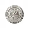 Image de Carte de 3 boutons Blason en métal à queue 15mm - Prym(...) - Argent Jaune