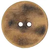 Image de Carte de 3 boutons Métal Fer vieilli 18mm - Union Knopf(...) - Laiton Vieilli marron