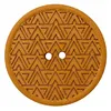 Image de Carte de 2 boutons Recyclés chanvre/polyester 20mm - Prym(...) - Curry Jaune