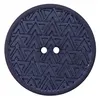Image de Carte de 2 boutons Recyclés chanvre/polyester 20mm - Prym(...) - Marine Bleu