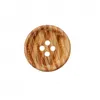 Image de Bouton bois rayé 4 trous 12 à 25mm - Prym(...) - 12mm Beige