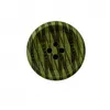 Image de Bouton bois rayé 4 trous 12 à 25mm - Prym(...) - 25mm Vert fonce