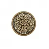 Image de Bouton métal motif floraux 23mm à queue - Prym(...) - Gris Fonce