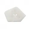Image de Bouton en forme de pentagone 2 trous 40mm - Prym(...) - Blanc