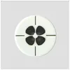 Image de Bouton fleur en polyester 4 trous 18mm - Prym(...) - 12 Blanc