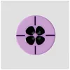 Image de Bouton fleur en polyester 4 trous 18mm - Prym(...) - 62 Violet